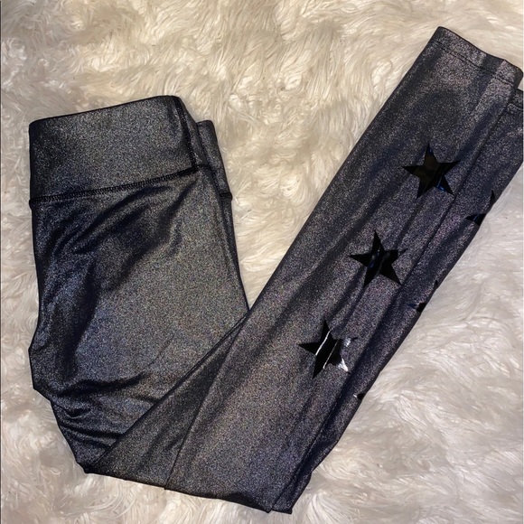 Black star leggings - Picture 1 of 1